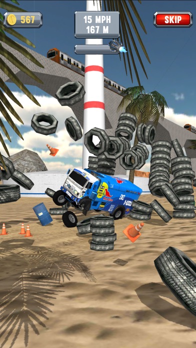 Screenshot #3 pour Stunt Truck Jumping