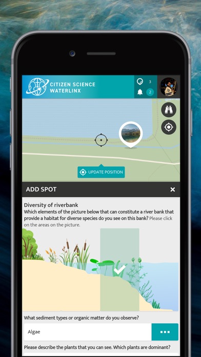 WaterLinx | Citizen Science Screenshot
