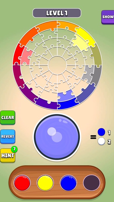 Color Merge Puzzle Screenshot