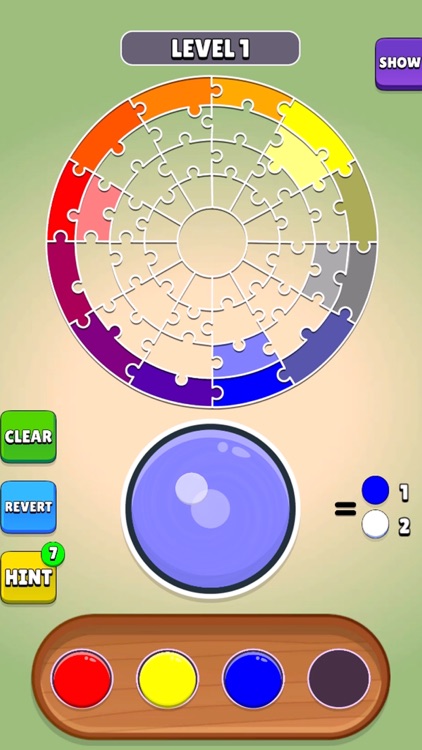 Color Merge Puzzle