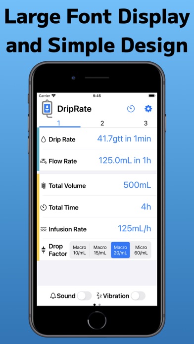 DripRate Screenshot