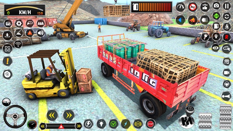 Tractor Trolley Farming Games