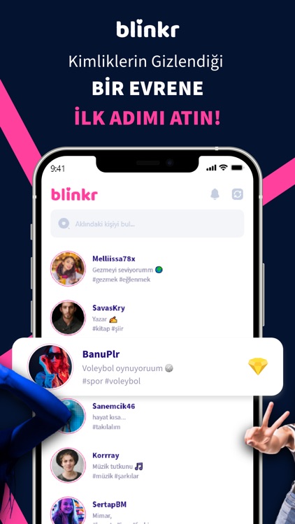 Blinkr - Anonim Chat