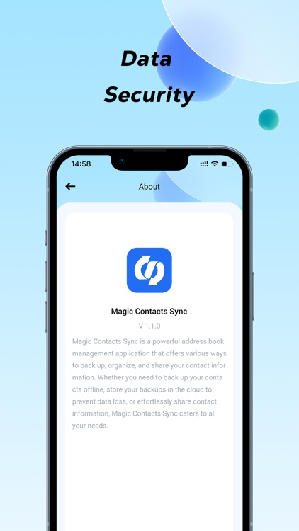 Magic Contacts Sync