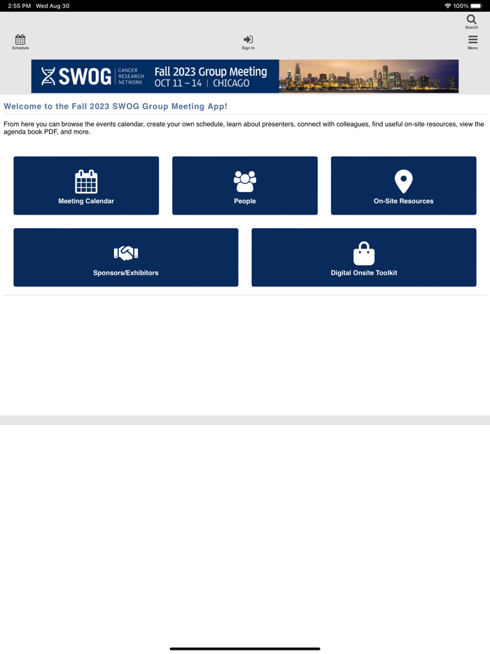 Fall 2023 SWOG Group Meeting