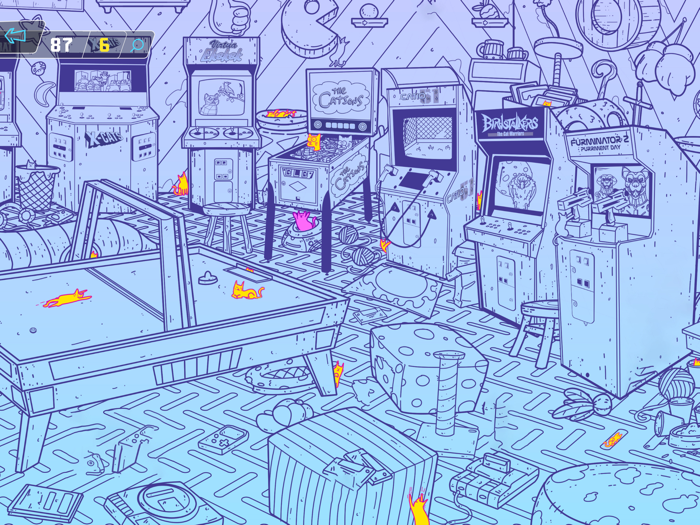 An Arcade Full Of Cats