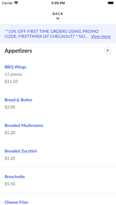 Grand Stand Pizza Screenshot