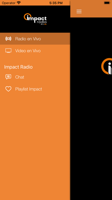 Impact Radio CR Screenshot