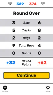 spades (classic card game) iphone screenshot 3