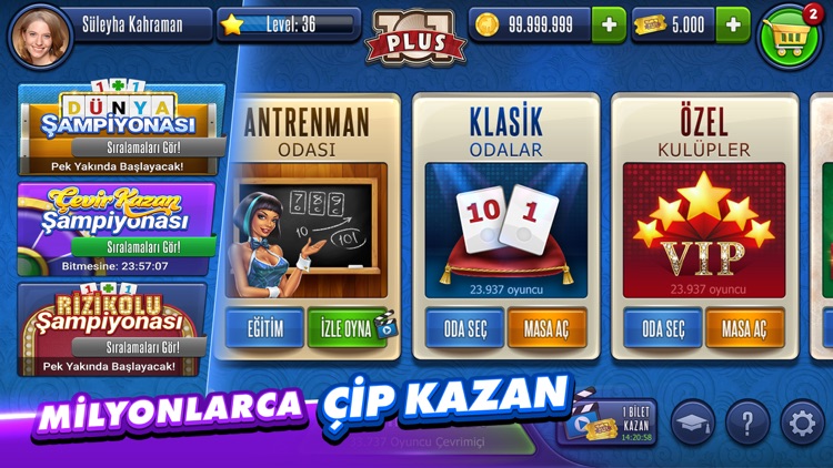 101 YüzBir Okey Plus