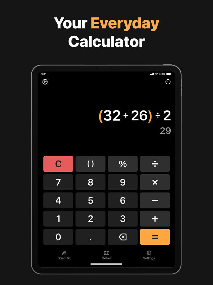 Calculator and AI Math Solver