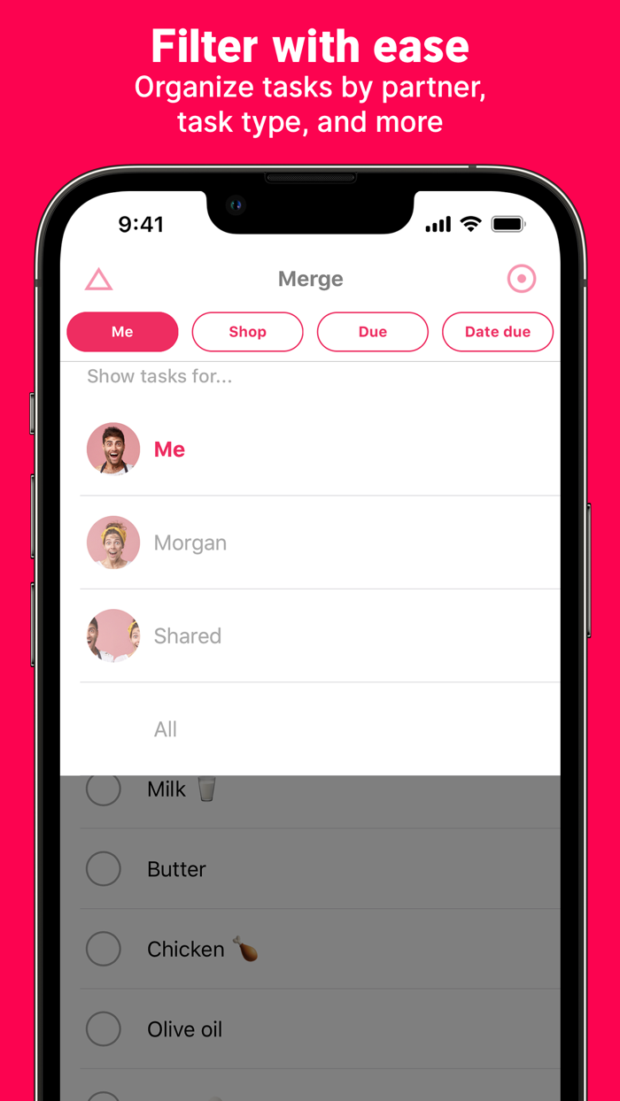 Merge - Couple Organizer