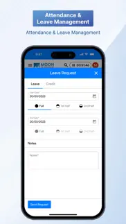 moon hrm - wfh & hr management iphone screenshot 4