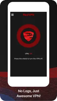 redvpn, fast & secure vpn iphone screenshot 2