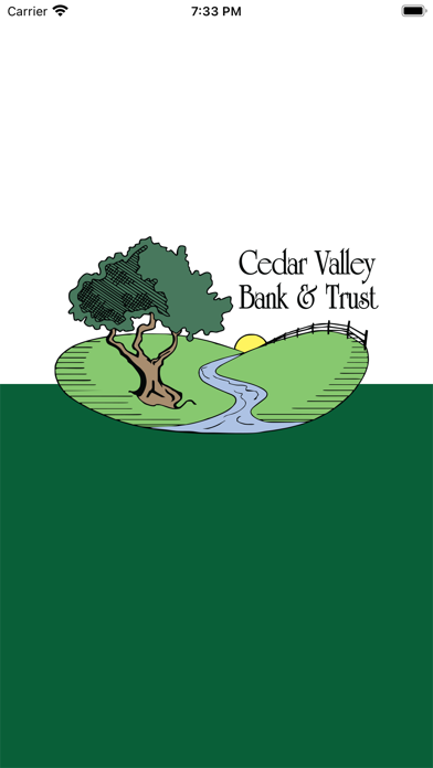 Cedar Valley Bank Mobile Bkg Screenshot