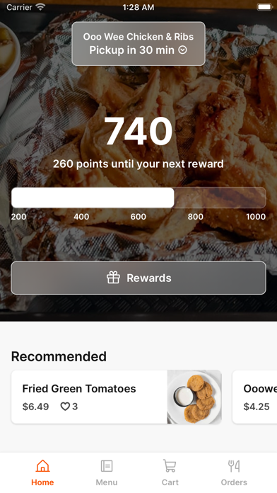 Ooo Wee Chicken & Ribs Screenshot