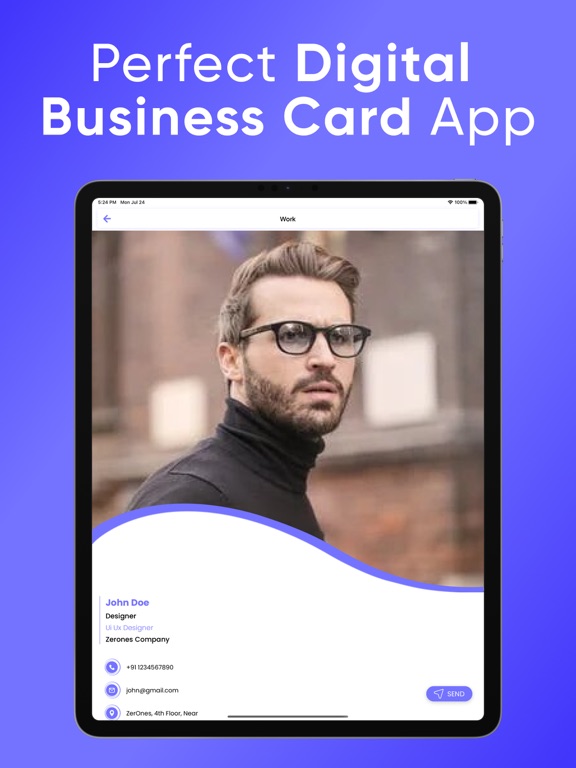 Screenshot #4 pour Digital Business Cards : VBiz