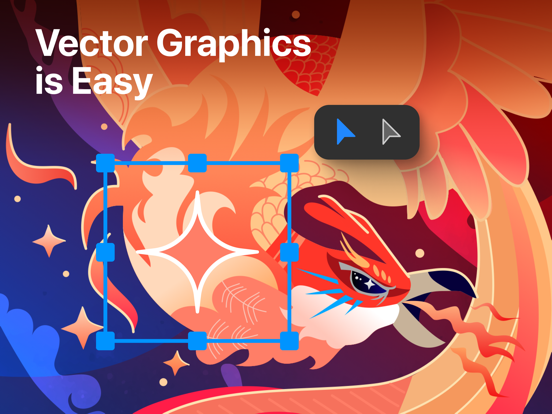 Amadine: Vector Design and Art iPad app afbeelding 1