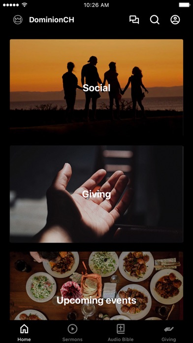 Dominion Church TX iPhone screenshot 1 - Education app