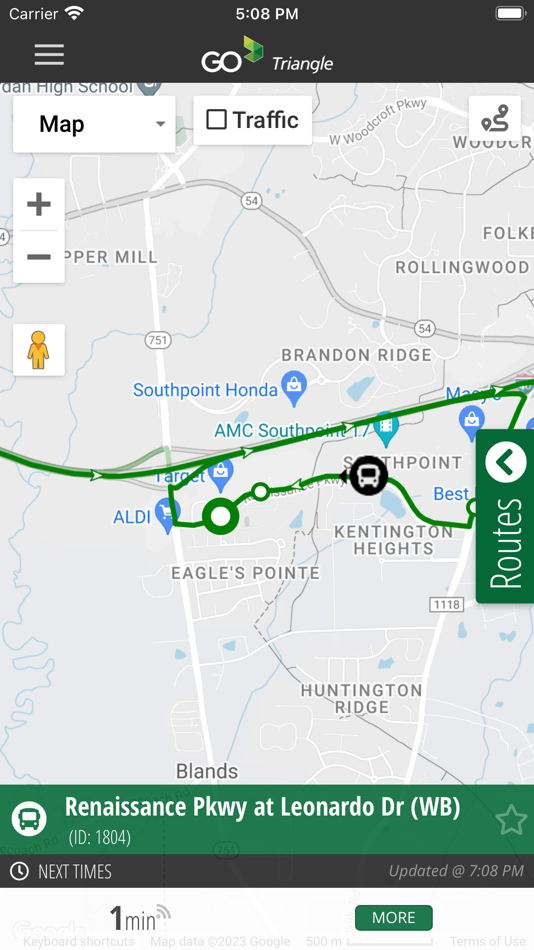 #2. GoTriangle MyRide (iOS) 由: Triangle Transit