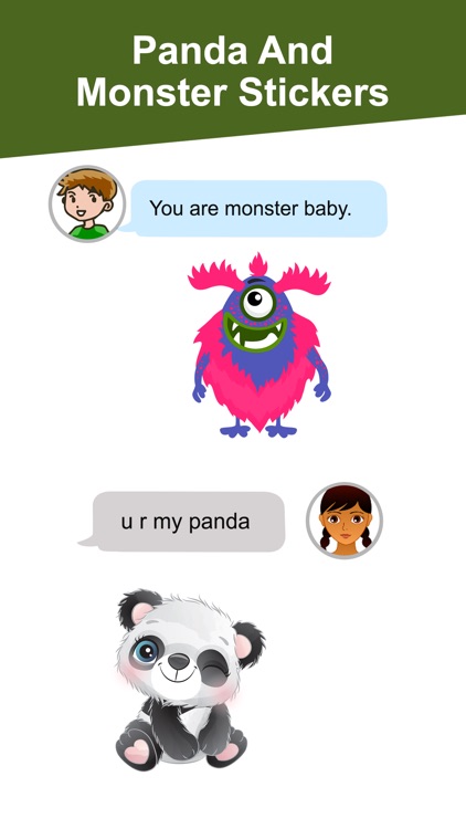 Panda and Monster