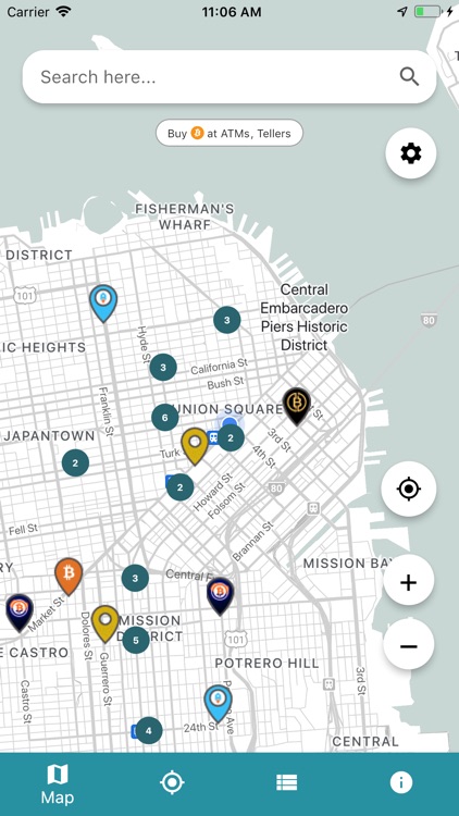 CoinATMRadar - Bitcoin ATM Map