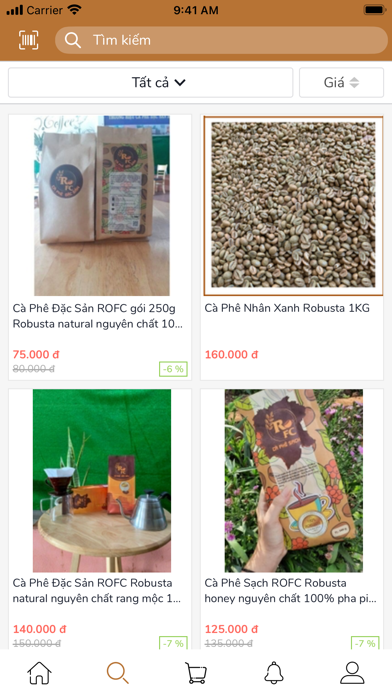 Cà phê đặc sản ROFC Screenshot