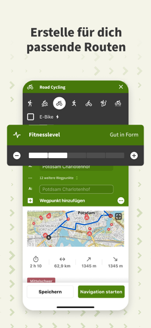 ‎komoot - Wandern und Radfahren Screenshot