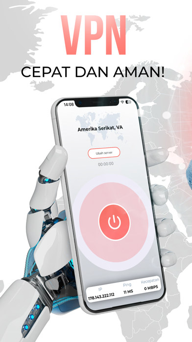 VPN Indonesia – Secure & Fast Screenshot