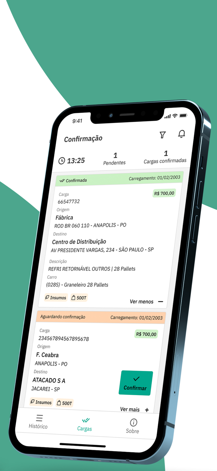 Smart Cargas Preview