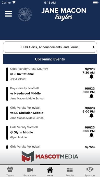 Glynn County Athletics Screenshot