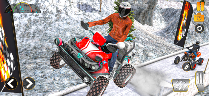 Extreme Snowmobile Racing Game