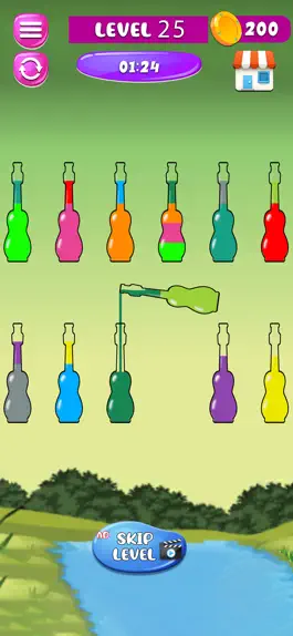 Game screenshot Water Color Sort Puzzle Game apk