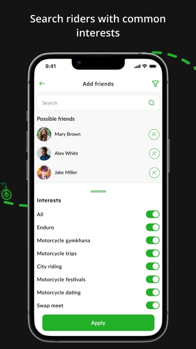 MOTOSPOT Motorcycle Social App Screenshot