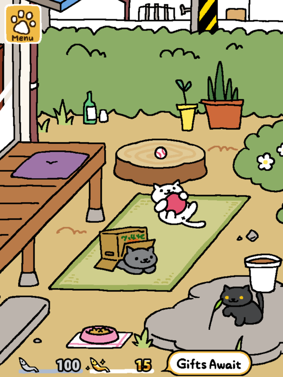 Screenshot #4 pour Neko Atsume: Kitty Collector+