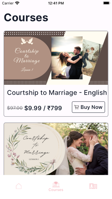 Courtship To Marriage Screenshot