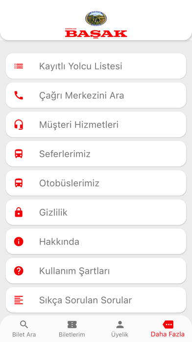 Erzincan Başak Turizm Screenshot