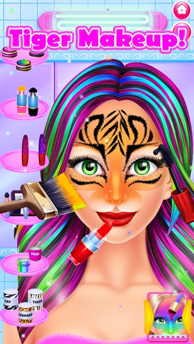 Screenshot #2 pour Face Paint Party Makeup Salon