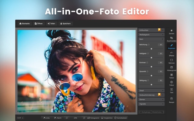 Fotor - Photo Editor, Designer im Mac App Store