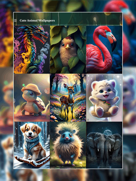 Screenshot #4 pour Cute Animals HD Wallpapers