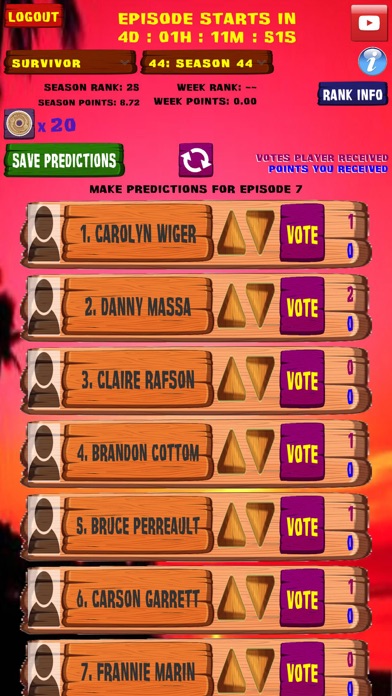 Fantasy Reality TV Screenshot