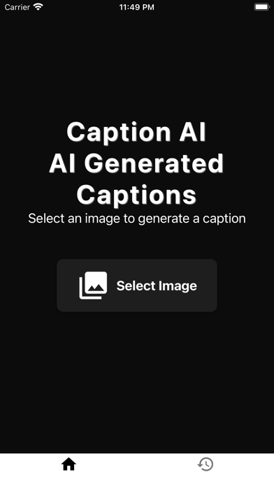 Caption AI - Image Captioning Screenshot