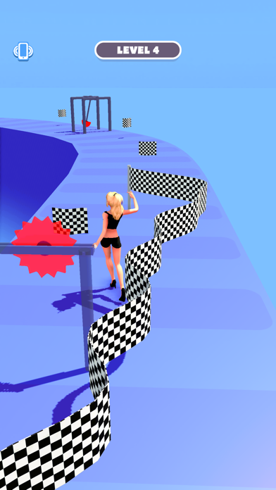 Racing Girl Run Screenshot