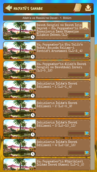 Screenshot #2 pour Hayatü's Sahabe