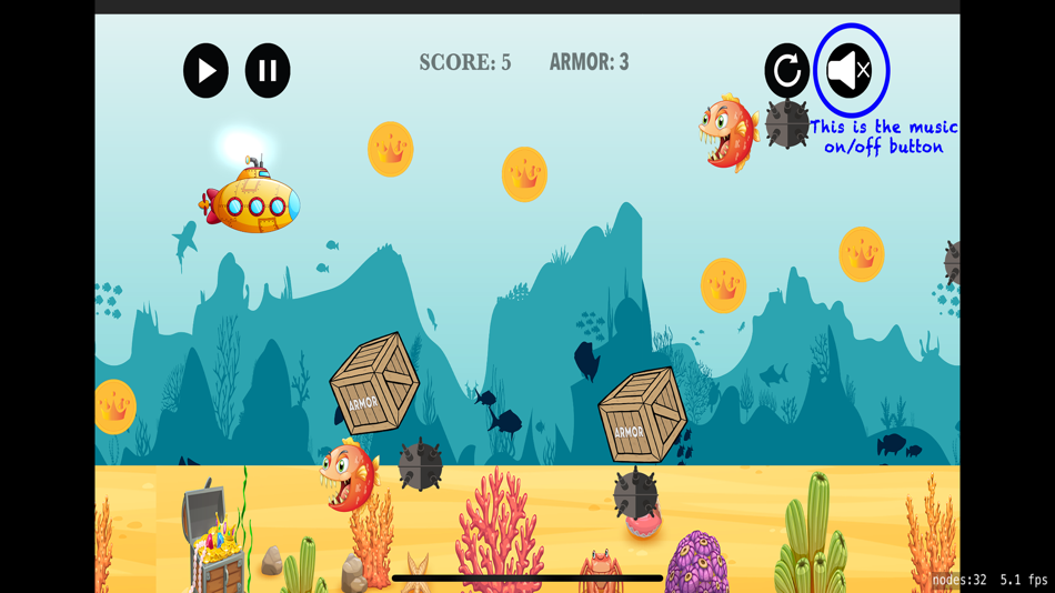 #5. Crusty Sub (iOS) 由: Bernardo Perdomo