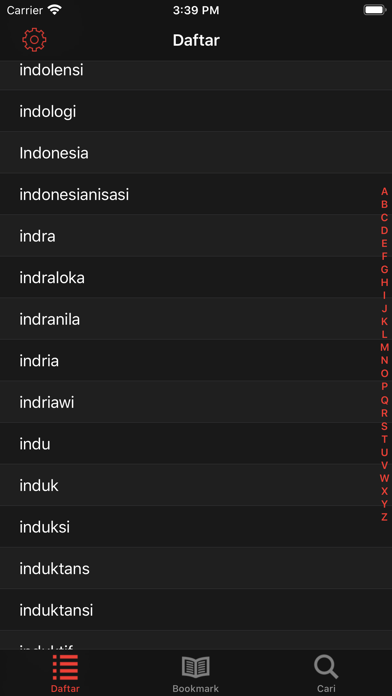 Kamus Besar Bahasa Indonesia Screenshot