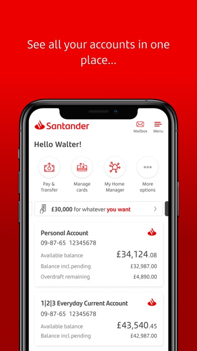 Santander Pilot Screenshot