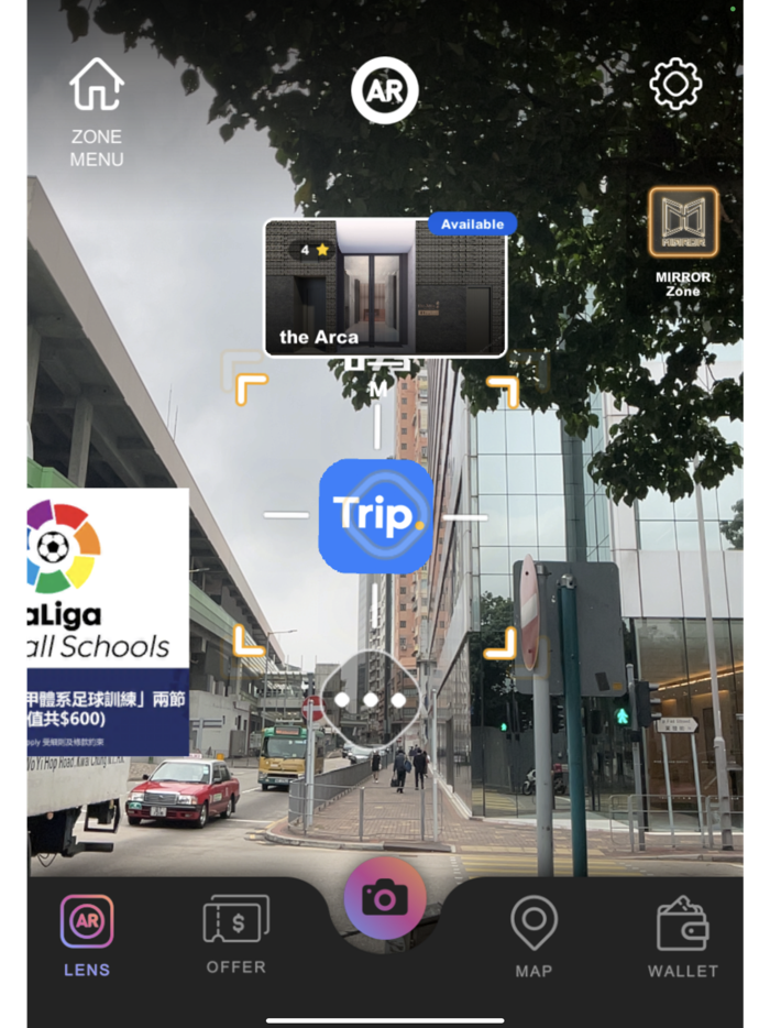 AR Lens - Discover the offers