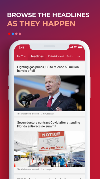 Laser News: Headlines&Breaking Screenshot