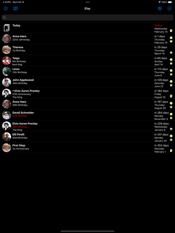 Screenshot #5 pour iDayLite